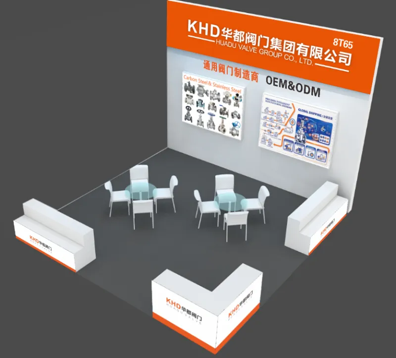 Where to Meet Huadu Valve Group (KHD) in Oct 2026? Zhejiang Int'l Valve Fair, Booth 8T65