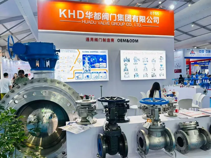 Zhejiang Int'l Valve Industry Chain Fair 2026 Concluded Successfully — Thank You for Visiting Huadu Valve Group (KHD) at Booth 8T65