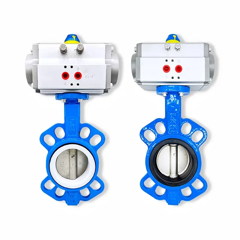 Stainless Steel Pneumatic Butterfly Valve