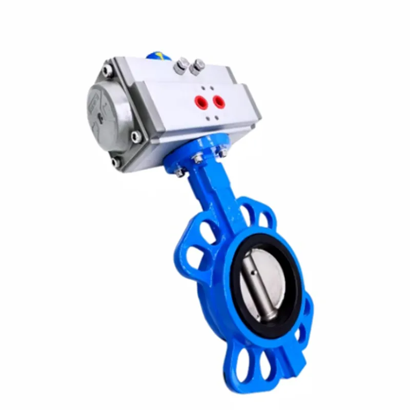 Stainless Steel Pneumatic Butterfly Valve
