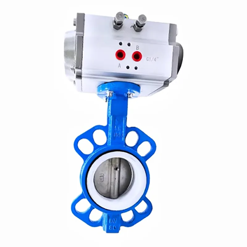 Stainless Steel Pneumatic Butterfly Valve